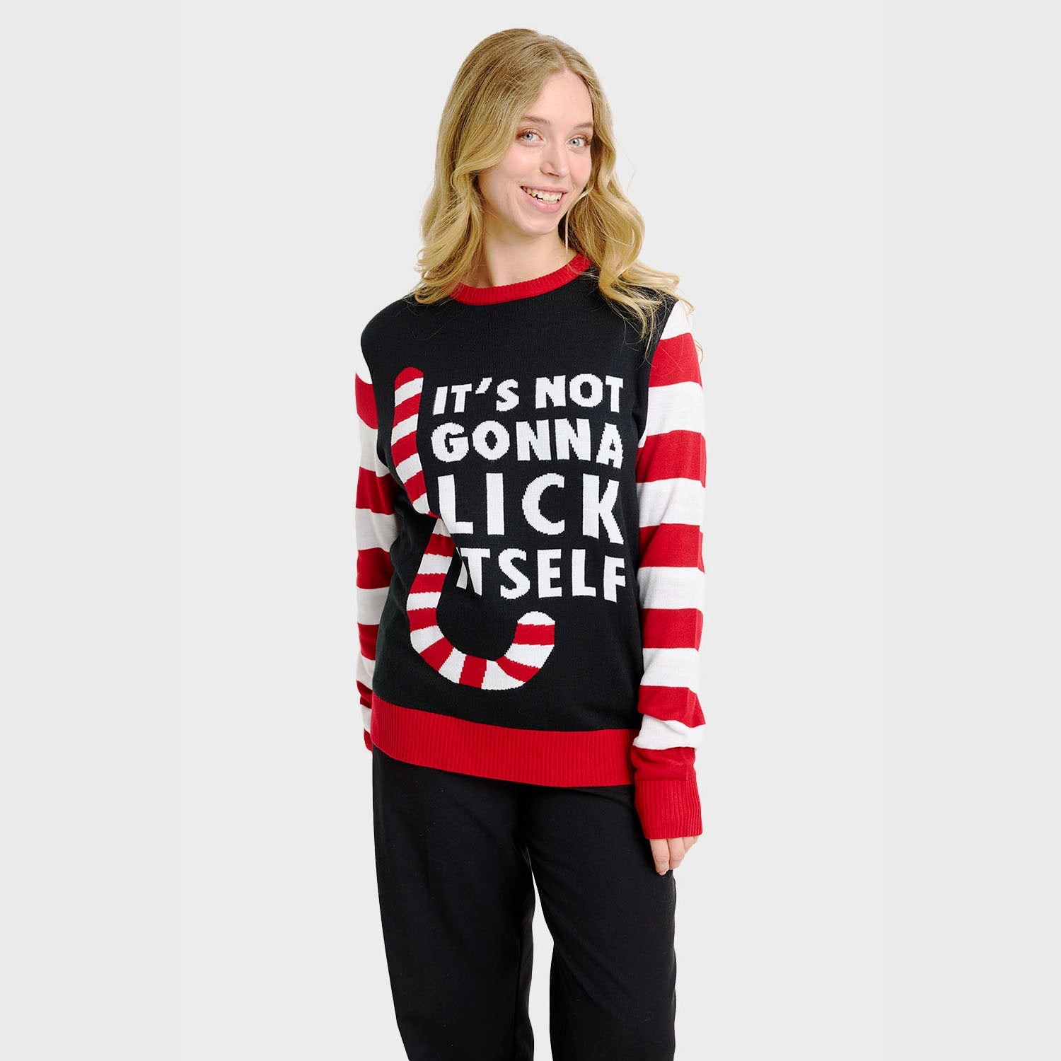 Candy Cane julegenser – Dame